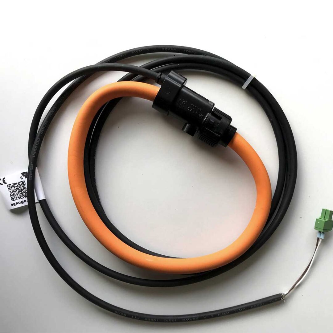 Transformador de corriente flexible con cable de 8 pies de largo